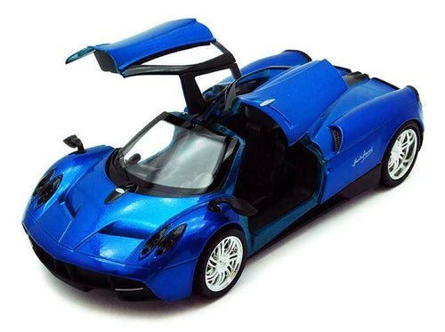 1/24 Scale Pagani Huayra Blue Motormax Diecast Model Car