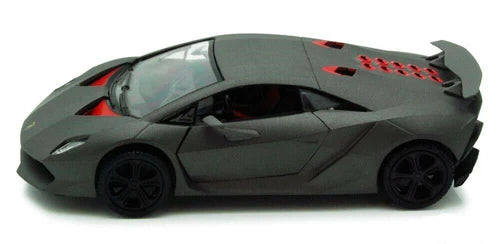 1/24 Scale Lamborghini Sesto Elemento Matt Black Motormax Diecast Model