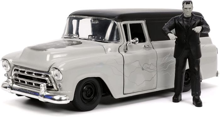 Frankenstein (1931) - Frankenstein with 1957 Chevy Suburban Hollywood Rides 1/24th Scale Die-Cast Vehicle Replica