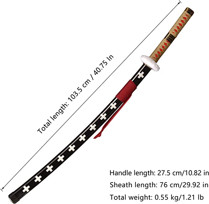 One Piece the Surgeon of Death Trafalgar Law's Wooden Sword