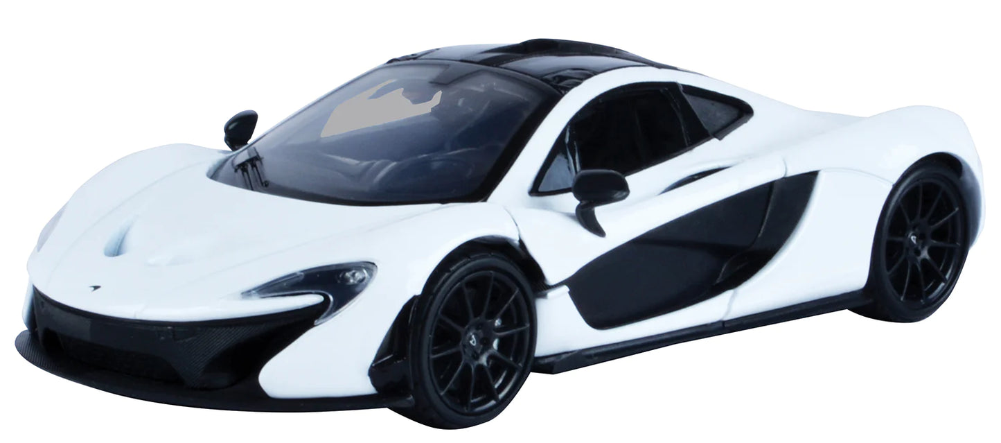 1:24 McLaren P1 White Motor Max Diecast Model Car