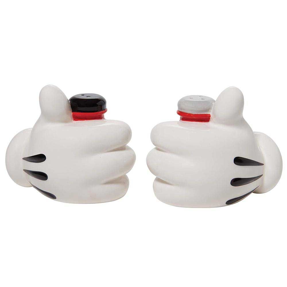 DISNEY CERAMICS SALT AND PEPPER SHAKER SET - MICKEY HANDS