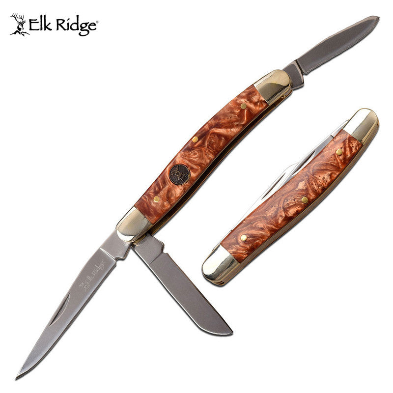 Elk Ridge Tri-Blade Folding Knife