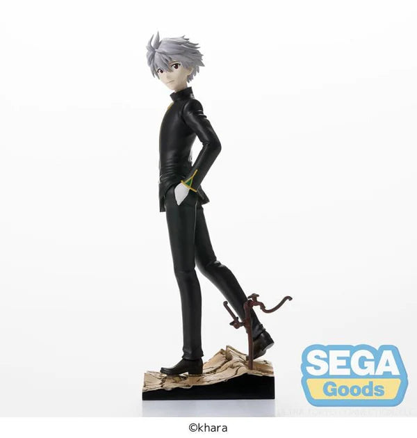 Rebuild of Evangelion Luminasta Kaworu Nagisa Commander Suit Ver Sega figure