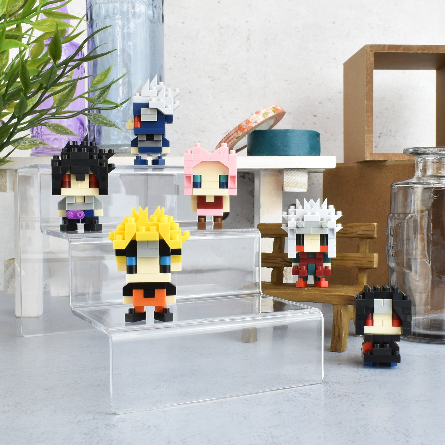 Naruto - 6 Designs Mininano Nanoblock Box Set