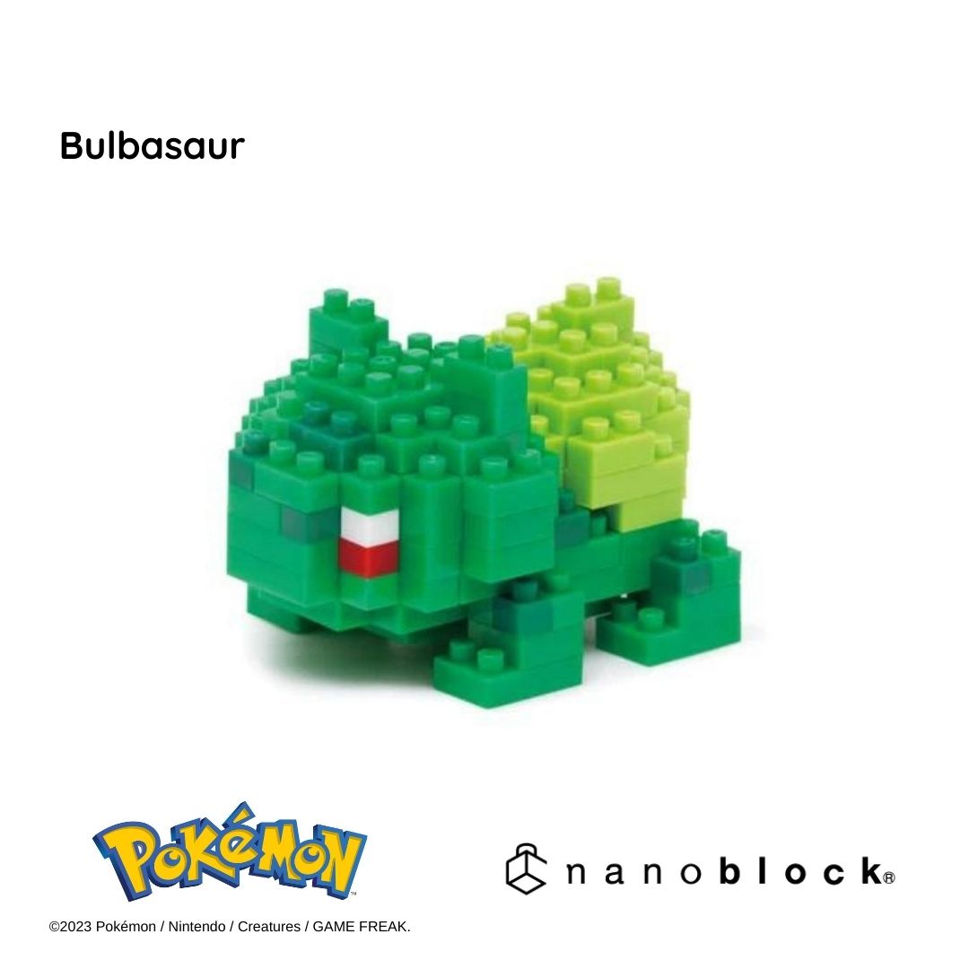 Pokemon - Bulbasaur Nanoblock set