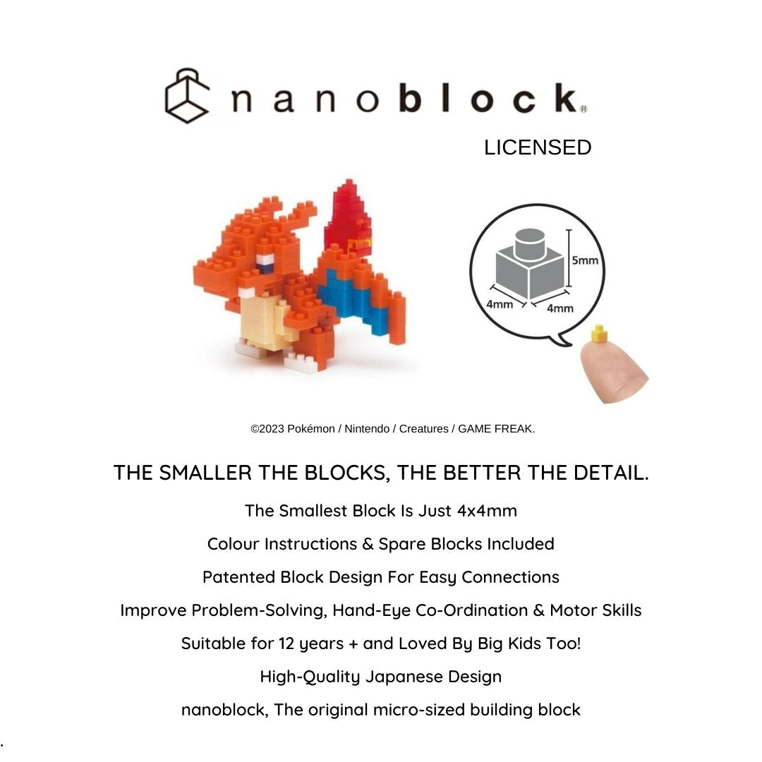 Pokemon - Charizard Nanoblock set