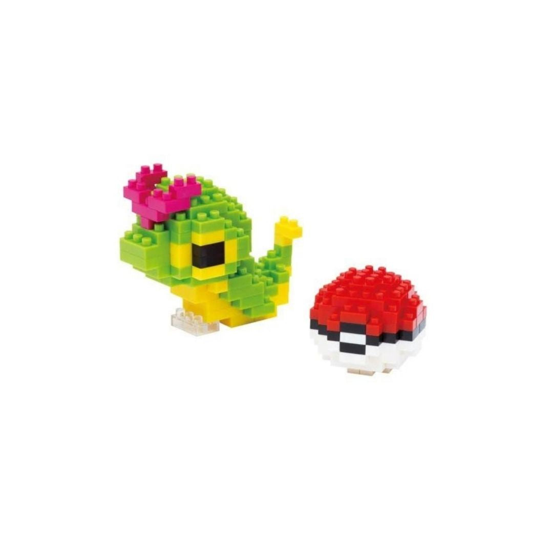 Pokemon - Caterpie & Poke Ball Nanoblock set