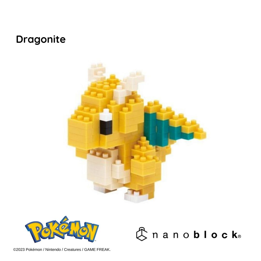 Pokemon - Dragonite Nanoblock set