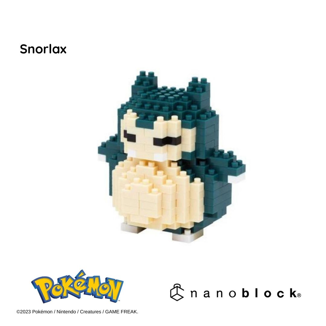 Pokemon - Snorlax Nanoblock set