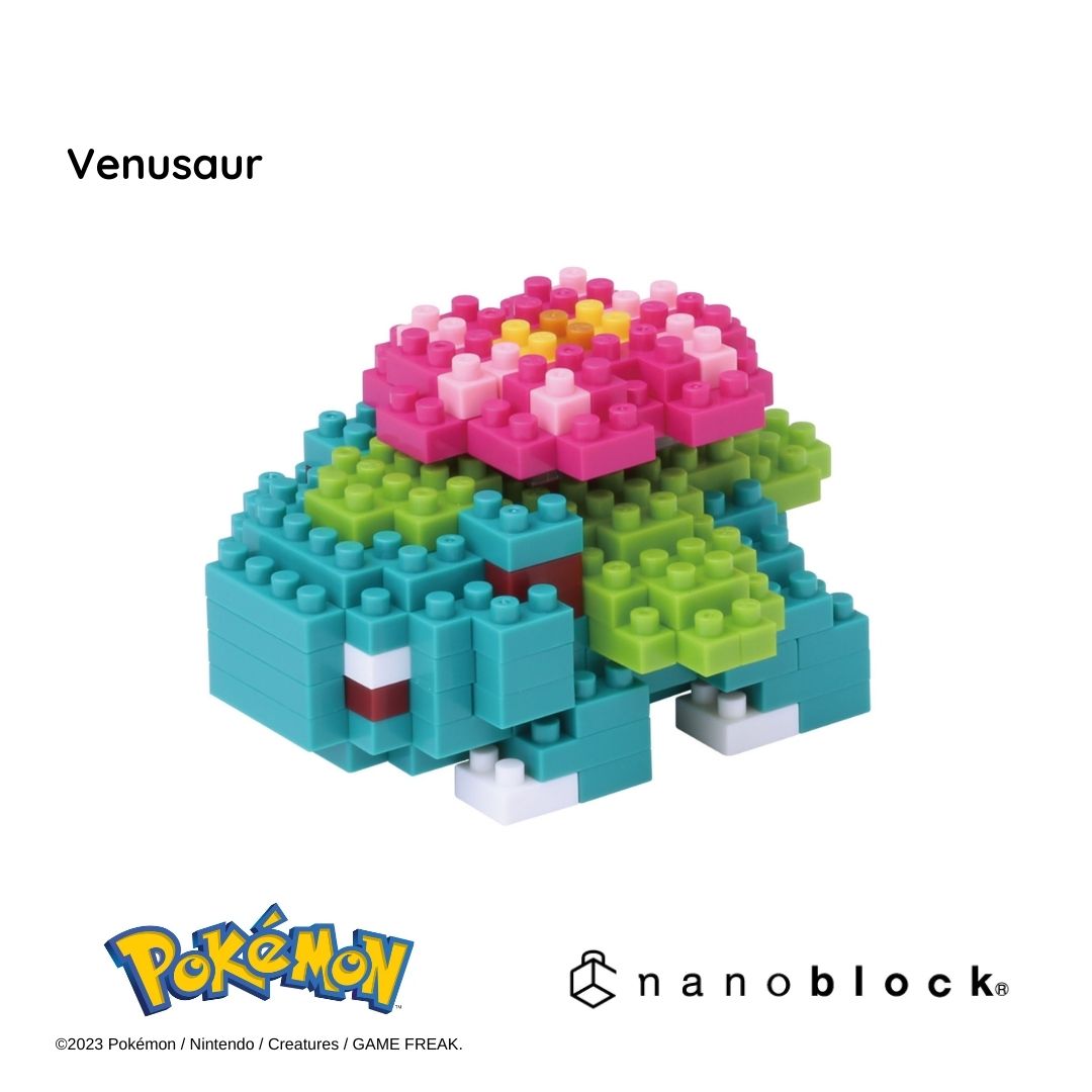 Pokemon - Venusaur Nanoblock set