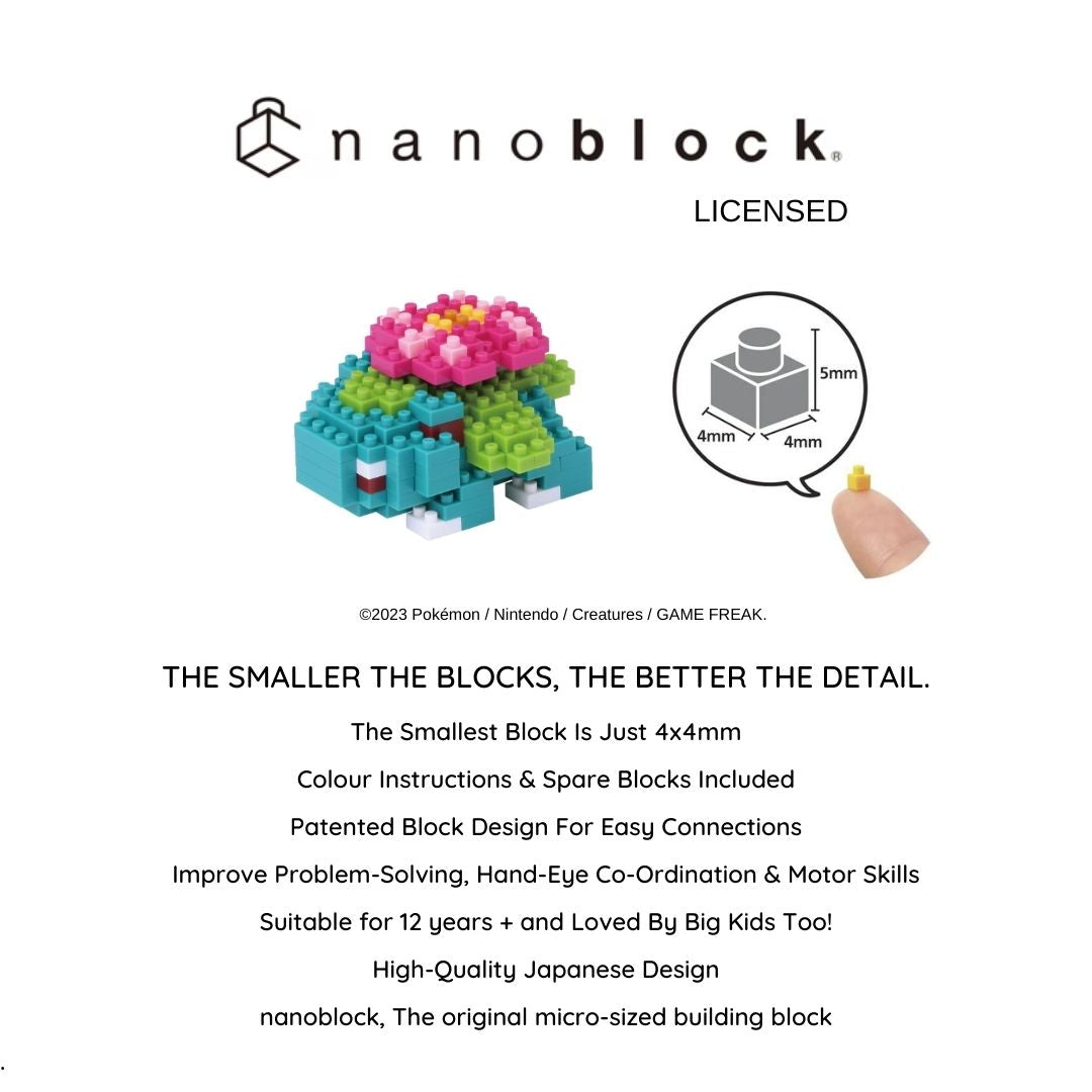 Pokemon - Venusaur Nanoblock set