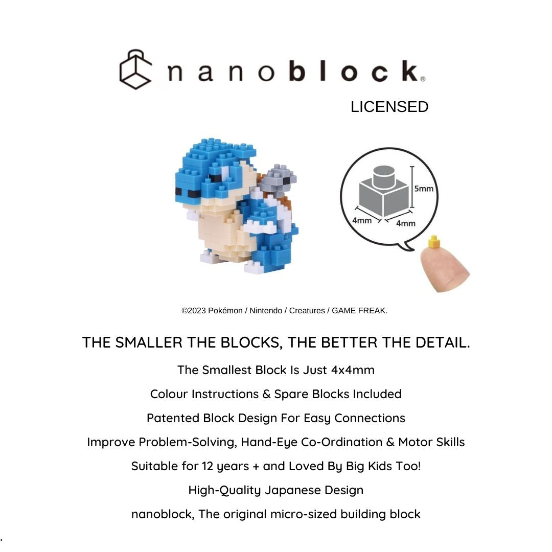 Pokemon - Blastoise Nanoblock set