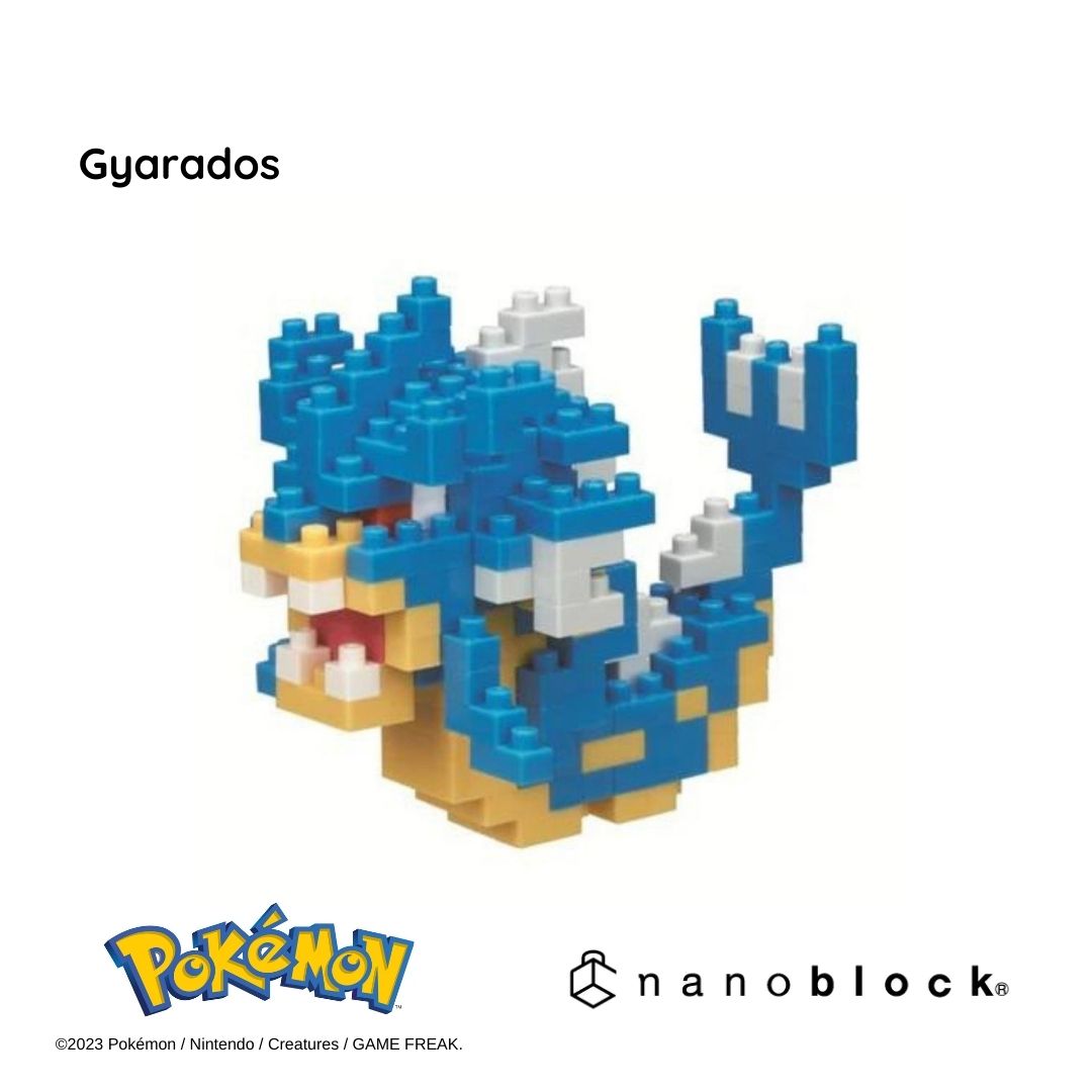 Pokemon - Gyarados Nanoblock set