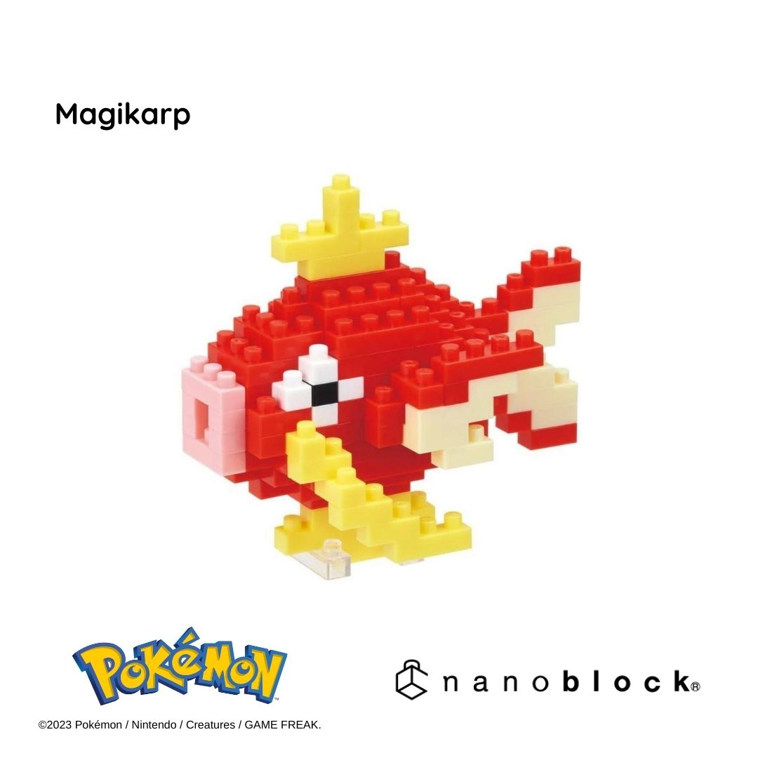 Pokemon - Magikarp Nanoblock set