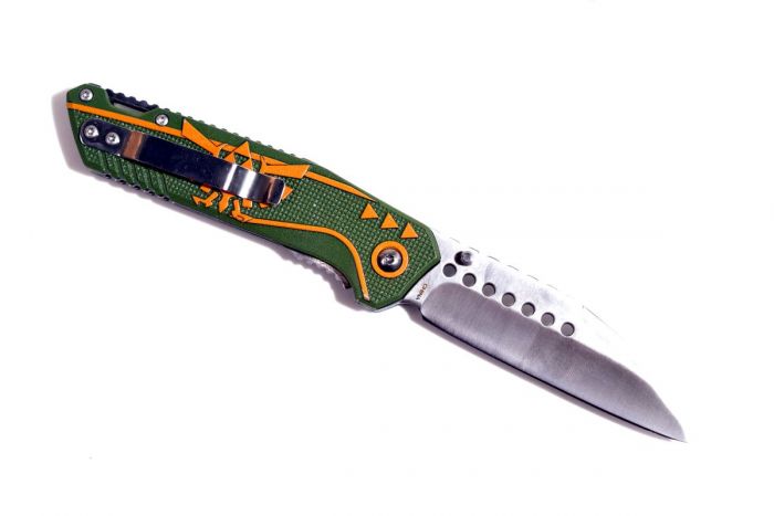 Zelda Hylian Pocket Knife Green