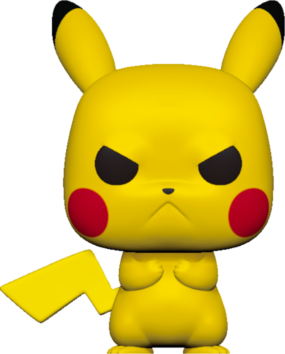 Pokemon - Pikachu Grumpy Pop! Vinyl Figure