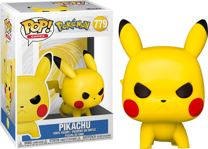 Pokemon - Pikachu Angry Crouching Pop! Vinyl Figure