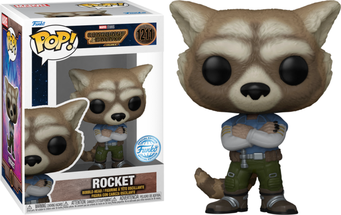 Guardians of the Galaxy Vol. 3 - Rocket (Casual Outfit) Pop! Vinyl Figure