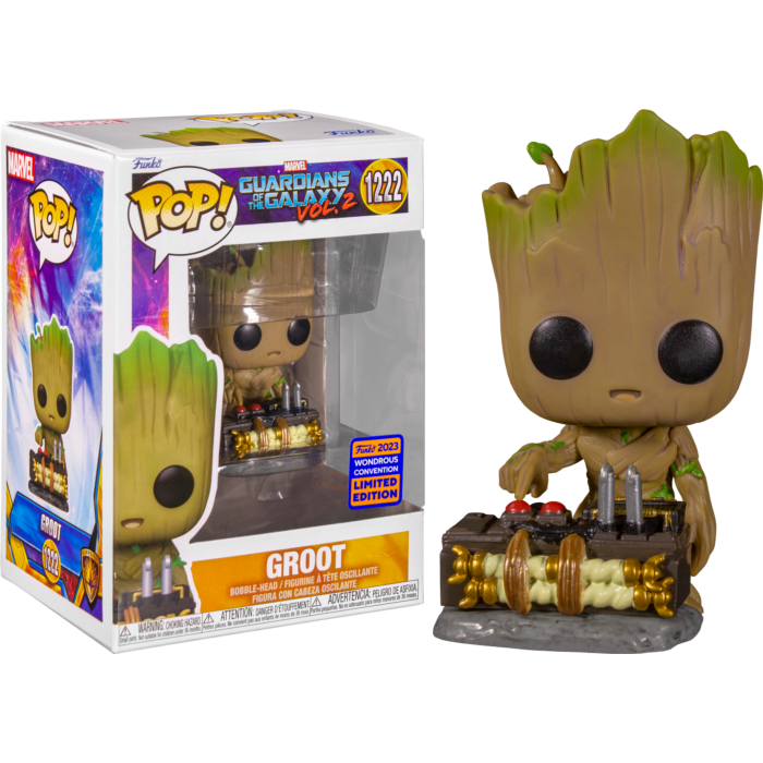 Guardians of the Galaxy Vol. 2 - Groot Pop! Vinyl Figure (2023 Wondrous Convention Exclusive)