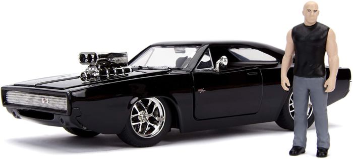 The Fast and the Furious - 1970 Dodge Charger with Dominic Toretto 1/24th Scale Hollywood Rides Die-Cast Vehicle
