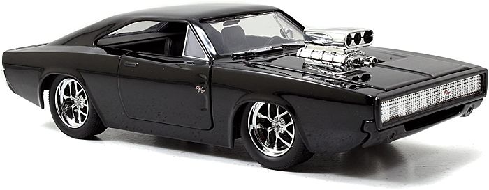 The Fast and the Furious - 1970 Dodge Charger with Dominic Toretto 1/24th Scale Hollywood Rides Die-Cast Vehicle