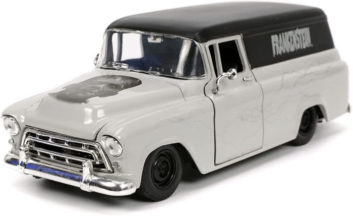 Frankenstein (1931) - Frankenstein with 1957 Chevy Suburban Hollywood Rides 1/24th Scale Die-Cast Vehicle Replica