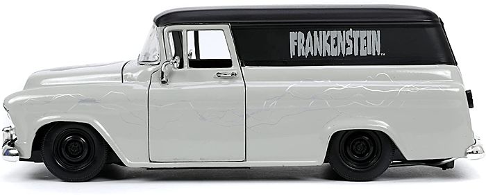 Frankenstein (1931) - Frankenstein with 1957 Chevy Suburban Hollywood Rides 1/24th Scale Die-Cast Vehicle Replica