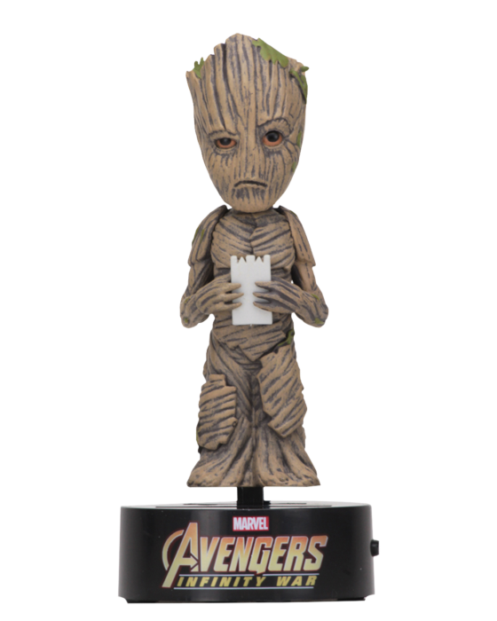 Avengers 3: Infinity War - Groot 6” Solar Powered Body Knocker