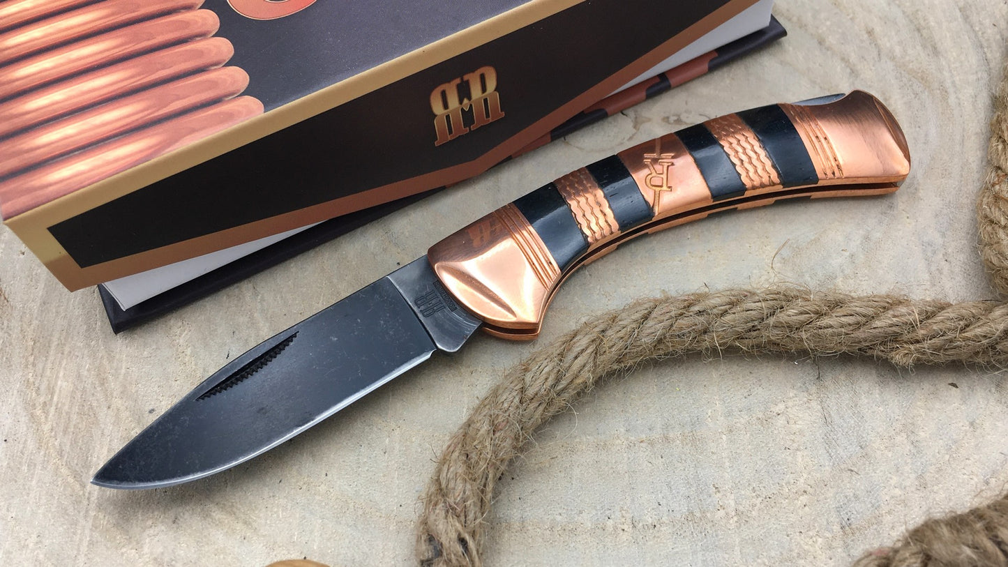 Rough Ryder Copper Coil Lock-back
