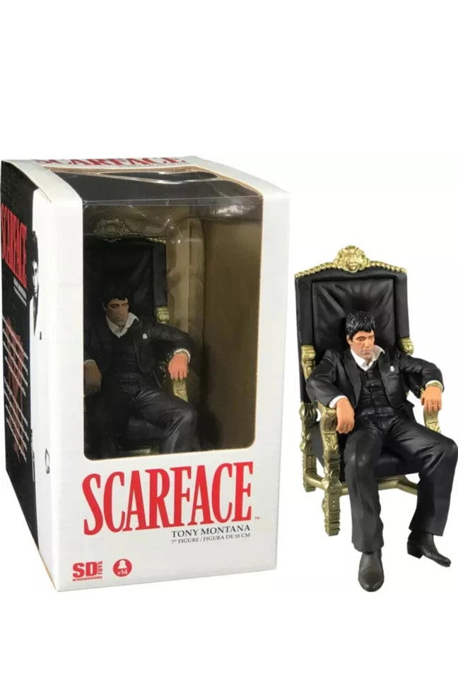 Scarface - Tony Montana in Chair 7" Action Figure