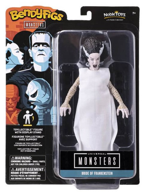 Universal Monsters Bride of Frankenstein 7" Bendyfigs Figure