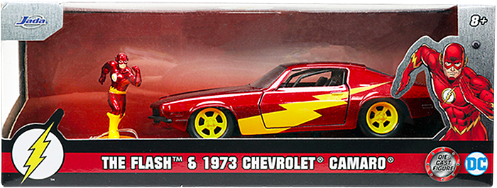 The Flash (2017) - The Flash & 1973 Chevrolet Camaro 1/32 Scale Die-Cast Vehicle Replica