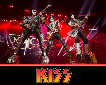 Kiss Glass Plaque