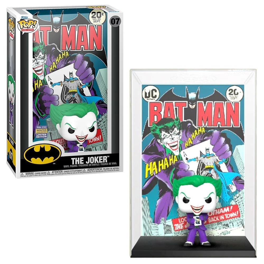 Batman - The Joker Pop! Comic Covers Vinyl Figure (2022 Winter Convention Exclusive)