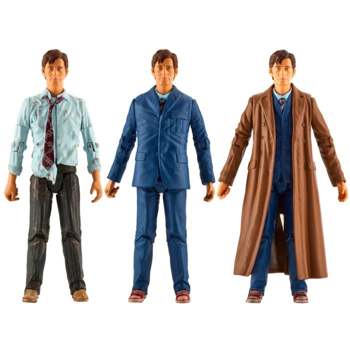 Doctor Who - The Tenth Doctor Collector Series 5.5” Scale Action Figure 3-Pack