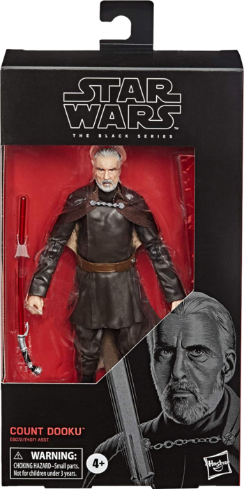 Star Wars Episode II : Attack of the Clones - Count Dooku 6” Black Series Action Figure