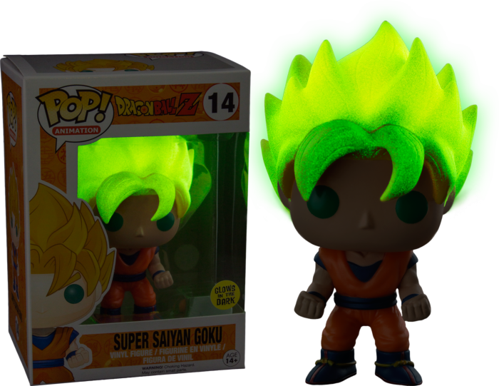 Dragon Ball Z - Super Saiyan Goku Glow Pop! Vinyl Figure