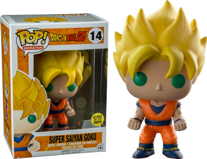 Dragon Ball Z - Super Saiyan Goku Glow Pop! Vinyl Figure