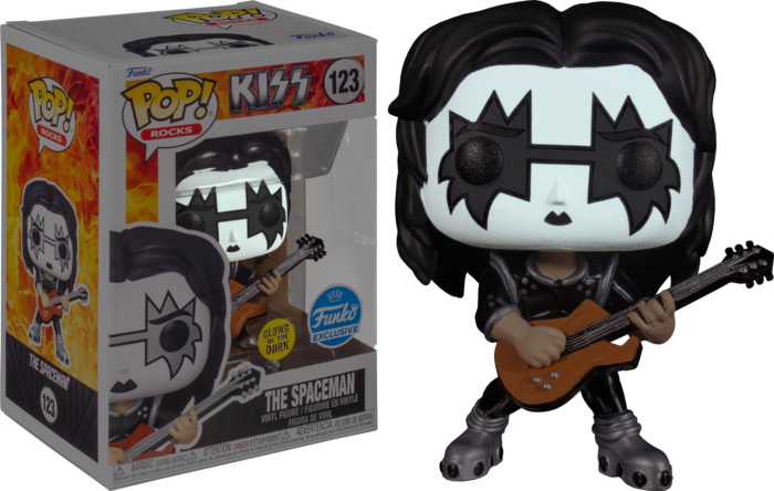 Kiss - Ace Frehley The Spaceman Glow in the Dark Pop! Vinyl Figure