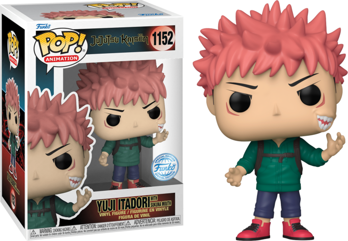 Jujutsu Kaisen - Yuji Itadori Sukuna Mouth Pop! Vinyl Figure