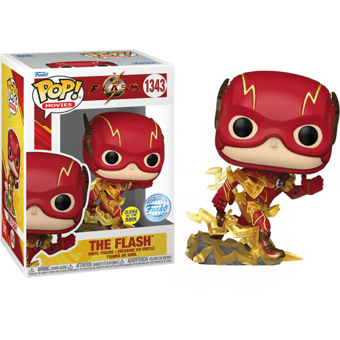 The Flash (2023) - The Flash Glow-in-the-Dark Pop! Vinyl Figure