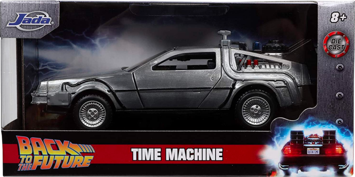 Back to the Future - DeLorean Time Machine Hollywood Rides 1/32 Scale Die-Cast Vehicle Replica