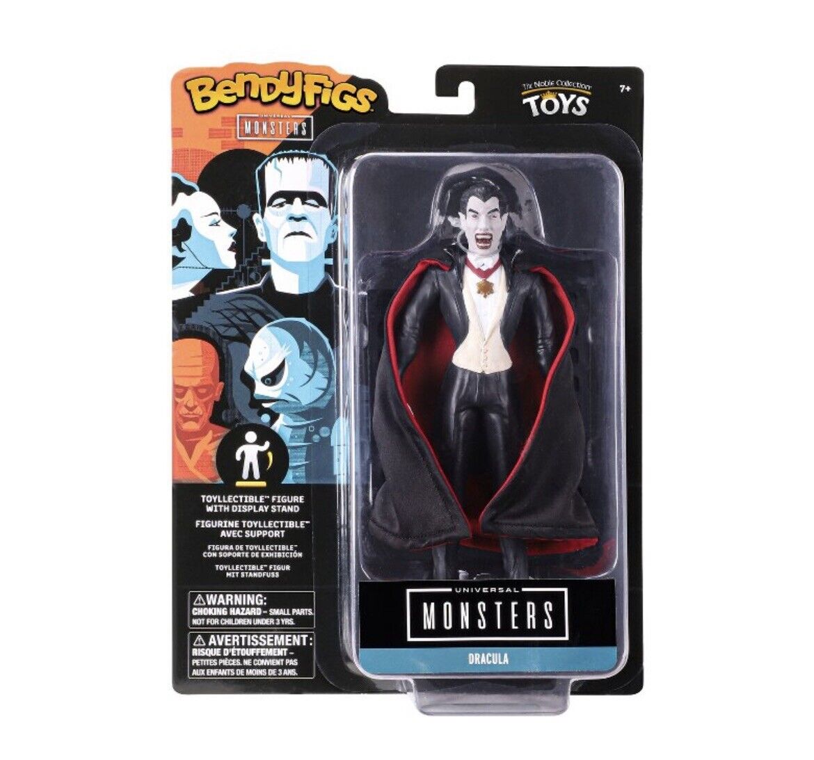 Universal Monsters Dracula 7" Bendyfigs Figure