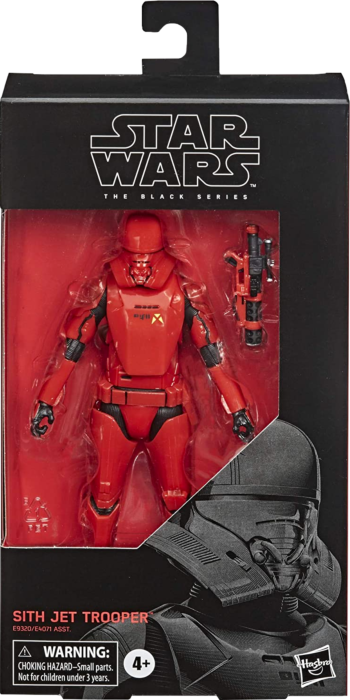 Star Wars Episode IX: The Rise of Skywalker - Sith Jet Trooper 6” Black Series Action Figure