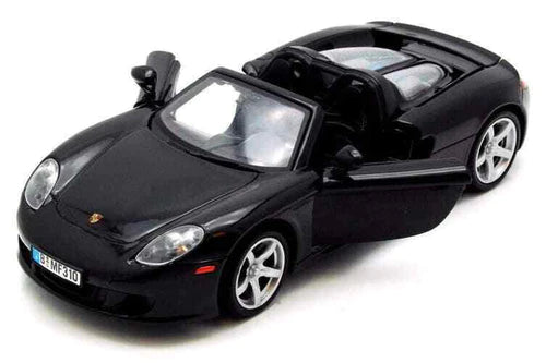 1/24 Scale Porsche Carrera GT Black Motormax Diecast Model Car