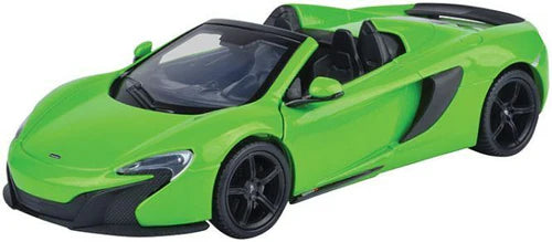 1:24 McLaren 650S Spider Green Motor Max Diecast Model Car