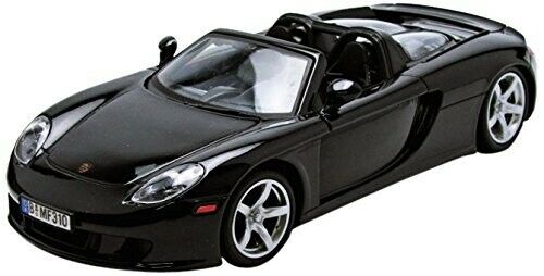 1/24 Scale Porsche Carrera GT Black Motormax Diecast Model Car