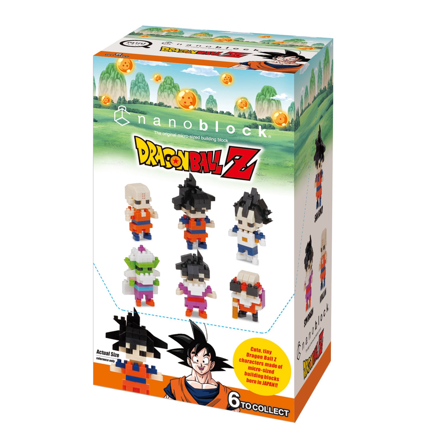 Dragon Ball Z - 6 Designs Mininano Nanoblock Box Set