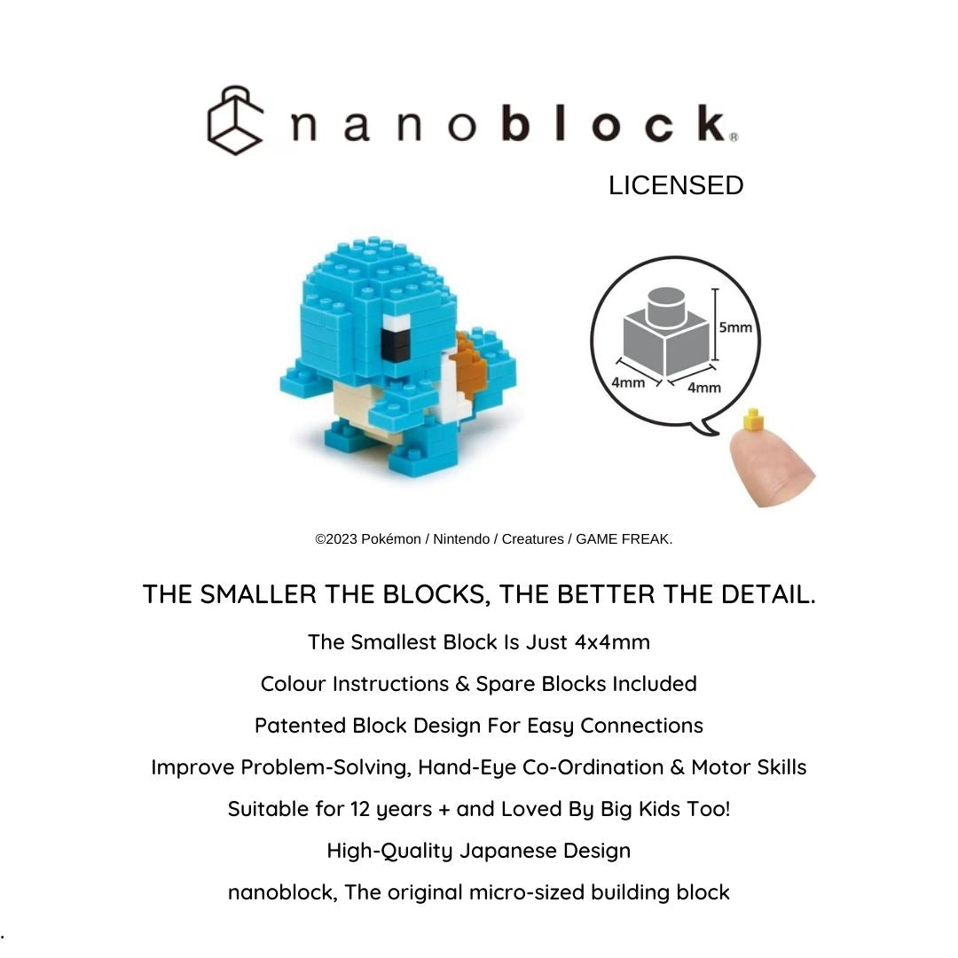 Pokemon - Squirtle Nanoblock set